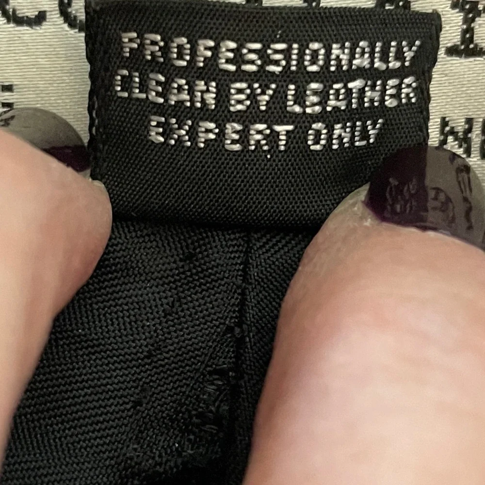 Vintage DERO by Rocco D'Amelio black Rome New York Genuine Leather Pants 8 - Picture 7 of 8